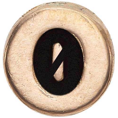 Image of Christina Collect forgyldt 925 sterling sølv Lille forgyldt sølv dot med Ø, model 603-G-Ø
